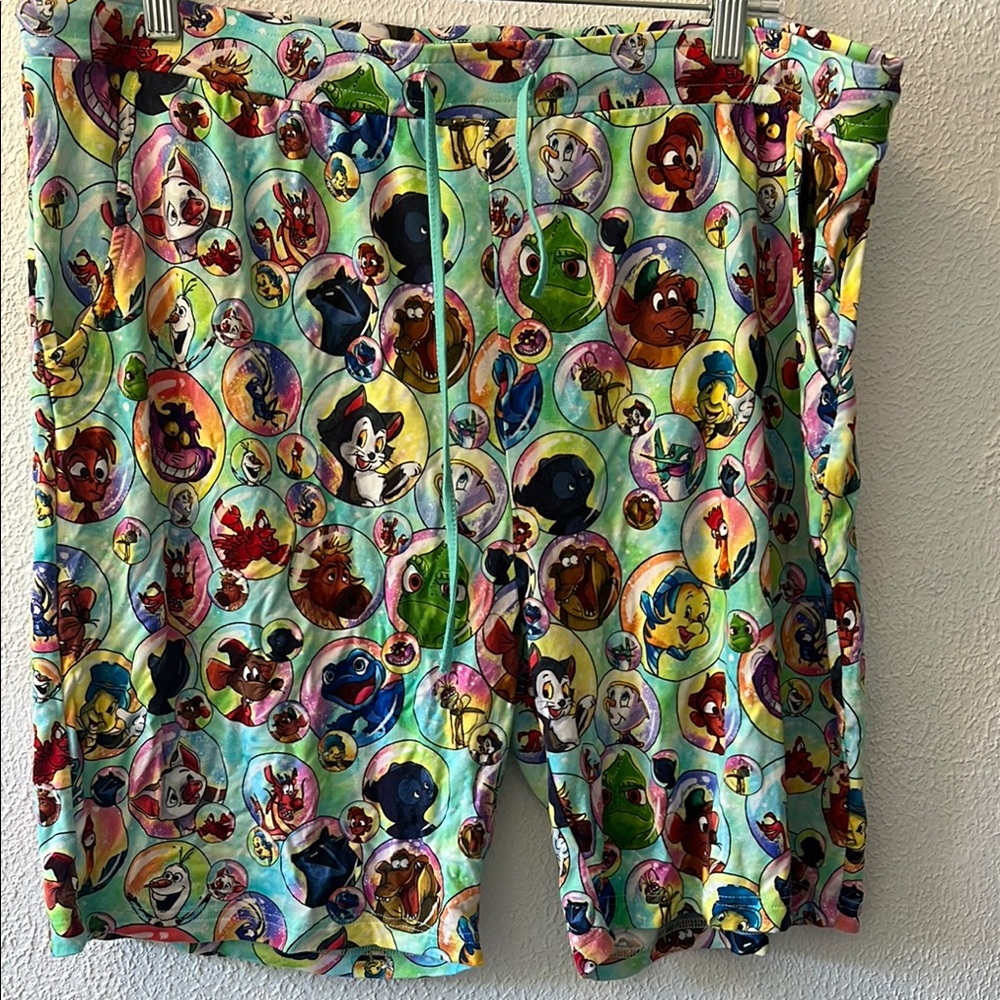 Showstoppers Men's XL Shorts - "Bubble Buddies" print